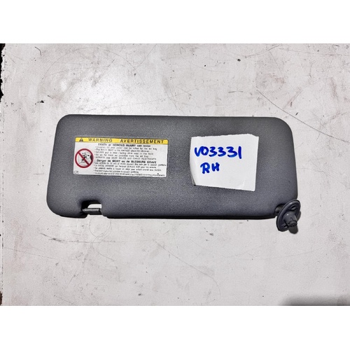 Toyota RAV4 Right Sun Visor ACA23 07/2003-10/2005