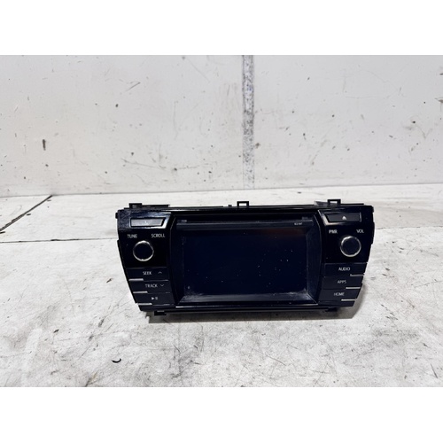 Toyota Corolla Stereo Head Unit ZRE172 12/2013-10/2016