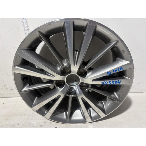 Toyota Corolla Alloy Wheel Mag ZRE172 12/2013-10/2016