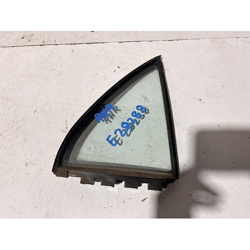 Toyota Corolla Right Rear 1/4 Glass ZZE122R12/2001-04/2007