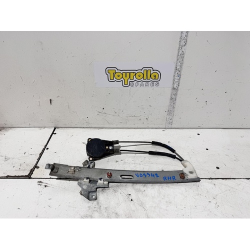 Toyota Camry Right Rear Door Window Regulator SDV10 02/1993-07/1997