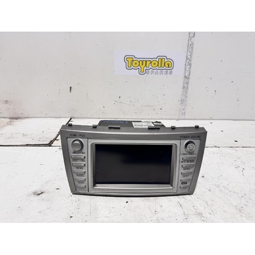 Toyota Aurion Stereo Head Unit GSV40 10/2006-03/2012