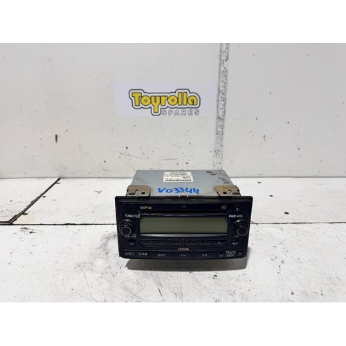 Toyota Corolla Stereo Head Unit ZZE122 12/2001-06/2007