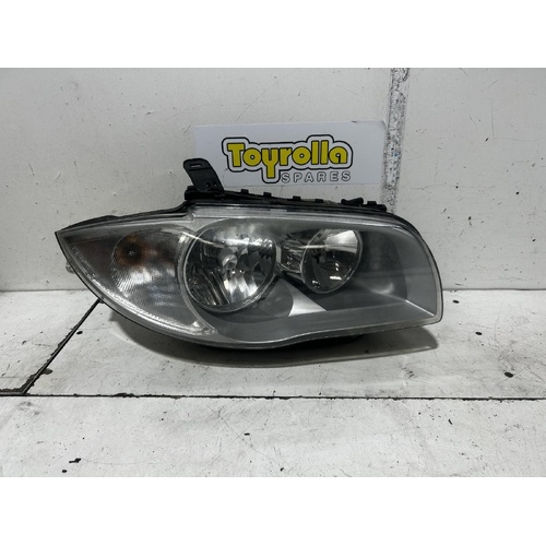 BMW 1 Series Right Head Light E87 10/2004-01/2007