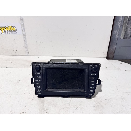 Toyota Prius Stereo Head Unit ZVW30 07/2009-12/2015