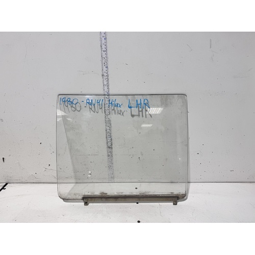 Toyota Hilux Left Rear Door Window Glass RN41 10/1978-11/1983