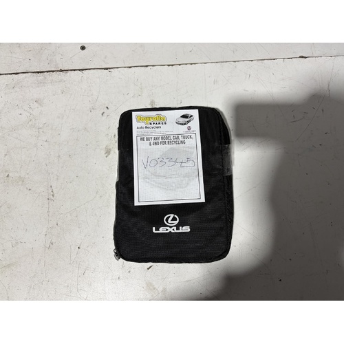 Lexus IS200t Owner's Handbook / Manuals ASE30 07/2013-11/2025