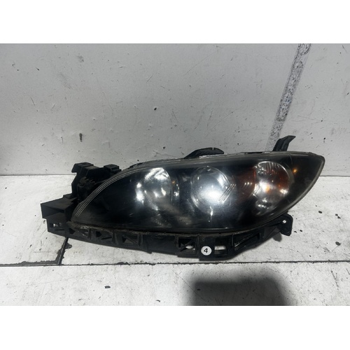 Mazda 3 Left Headlight BK Hatch 10/2003-04/2009