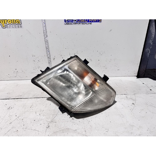 Nissan Navara Left Head Light D40 09/2005-06/2007