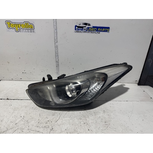 Hyundai I30 Left Head Light GD 03/2012-02/2017