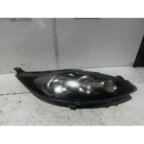 Ford Fiesta Right Headlight WS-WT 07/2008- 07/2010