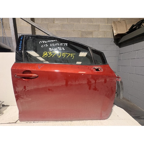 Toyota Corolla Right Front Door Shell ZWE211 07/2018-Current