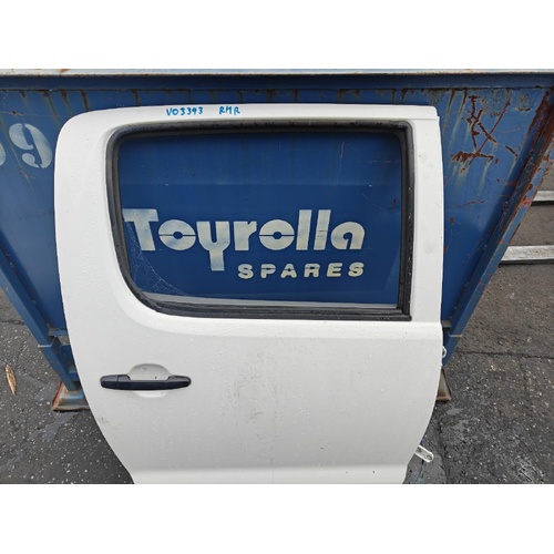 Toyota Hilux Right Rear Door Glass KUN26 03/2005-08/2015