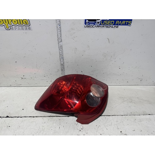 Toyota Corolla Right Tail Light ZRE152 03/2007-10/2009