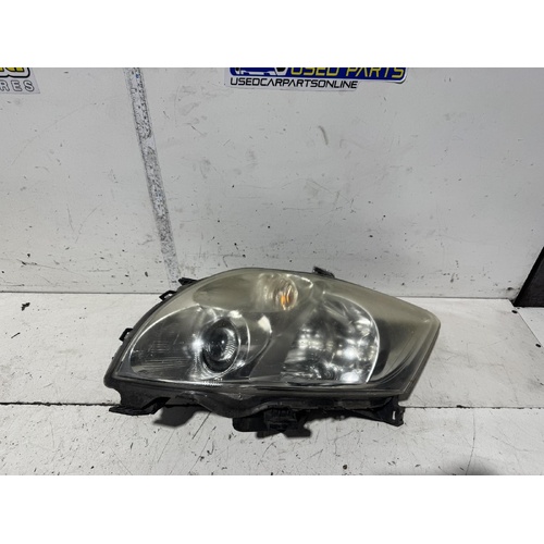Toyota Corolla Left Head Light ZRE152 03/2007-10/2009
