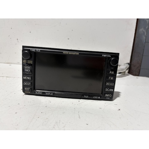 Toyota Prado Head Unit KDJ120 02/2003-10/2009